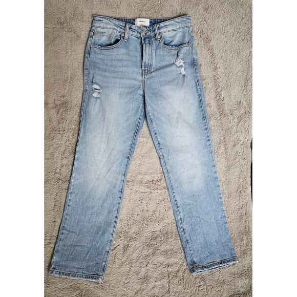 KanCan Jeans Chantel Premier High Rise Ankle Straight Leg Sz 7 retail $100.95 - Picture 4 of 11